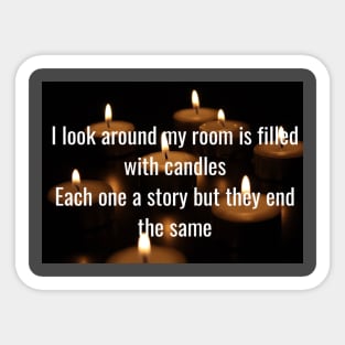 Queensryche Candles Sticker